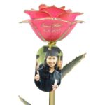 Personalized Graduation Photo Rose Gift