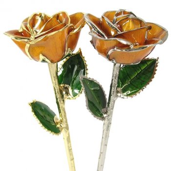 November Birthday Gift: Citrine Preserved Rose