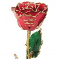 1st Mother's Day Personalized Birthstone Rose Gift