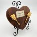 Image Thumbnail of: Personalized 50th Anniversary 24k Gold Roses on Heart Plaque
