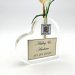 Image Thumbnail of: 8" Personalized Wedding Rose & Video, Photo QR Code Heart Vase
