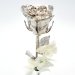 Image Thumbnail of: 8" Personalized Wedding Rose & Video, Photo QR Code Heart Vase