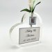 Image Thumbnail of: 8" Personalized Wedding Rose & Video, Photo QR Code Heart Vase