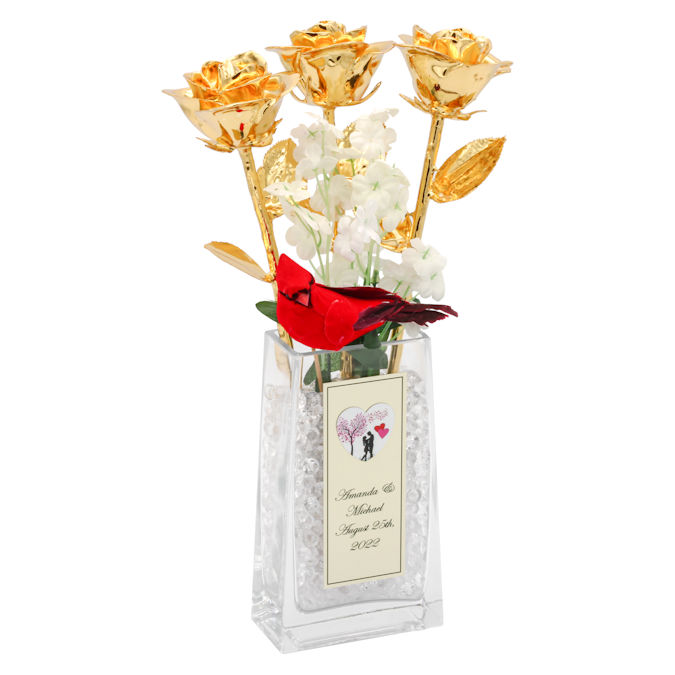  Flower Bloom rose gift bundal