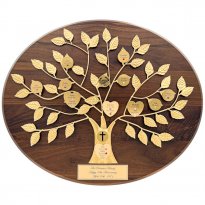 Christian Gift: Personalized Family Tree Plaque