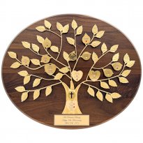 Christian Gift: Personalized Family Tree Plaque