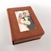 Image Thumbnail of: Two 4" Dipped Roses in Personalized Wedding Photo Case
