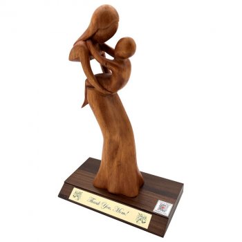 Personalized "Mother's True Love" Sculpture & Video QR Code