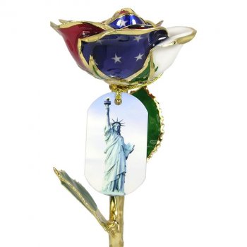 American Liberty Patriotic Gold Rose