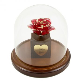 Personalized Enchanted Preserved Rose Bloom