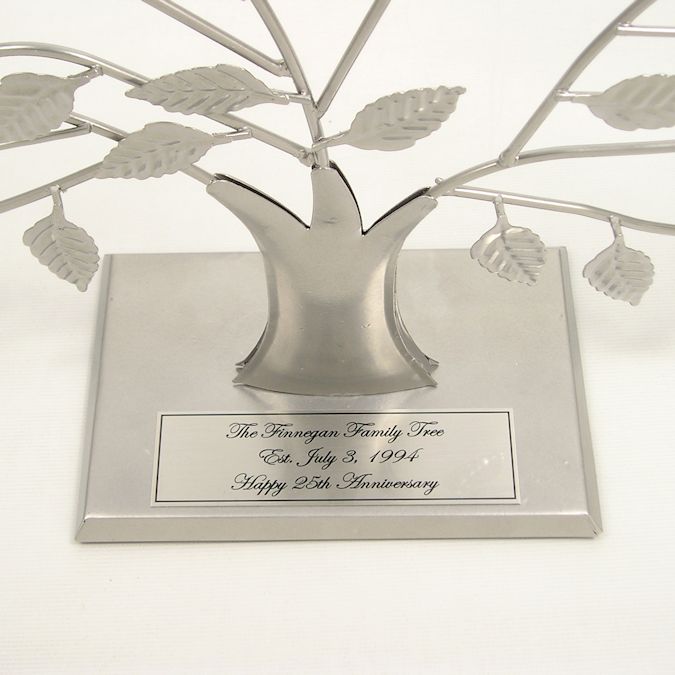 engraved silver 20th or