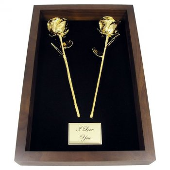 2 11 Gold Roses In 50th Anniversary Gift Shadow Box Love Is A Rose,Roof Replacement Cost Calculator
