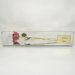 Image Thumbnail of: 24k Gold Trimmed Rose in Museum Case