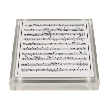 Sheet Music Paperweight