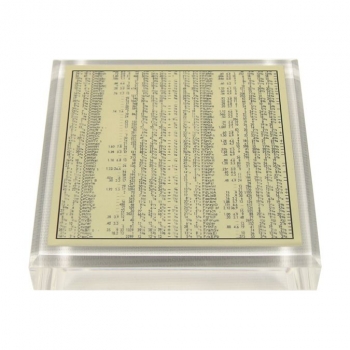 Stock Market Paperweight