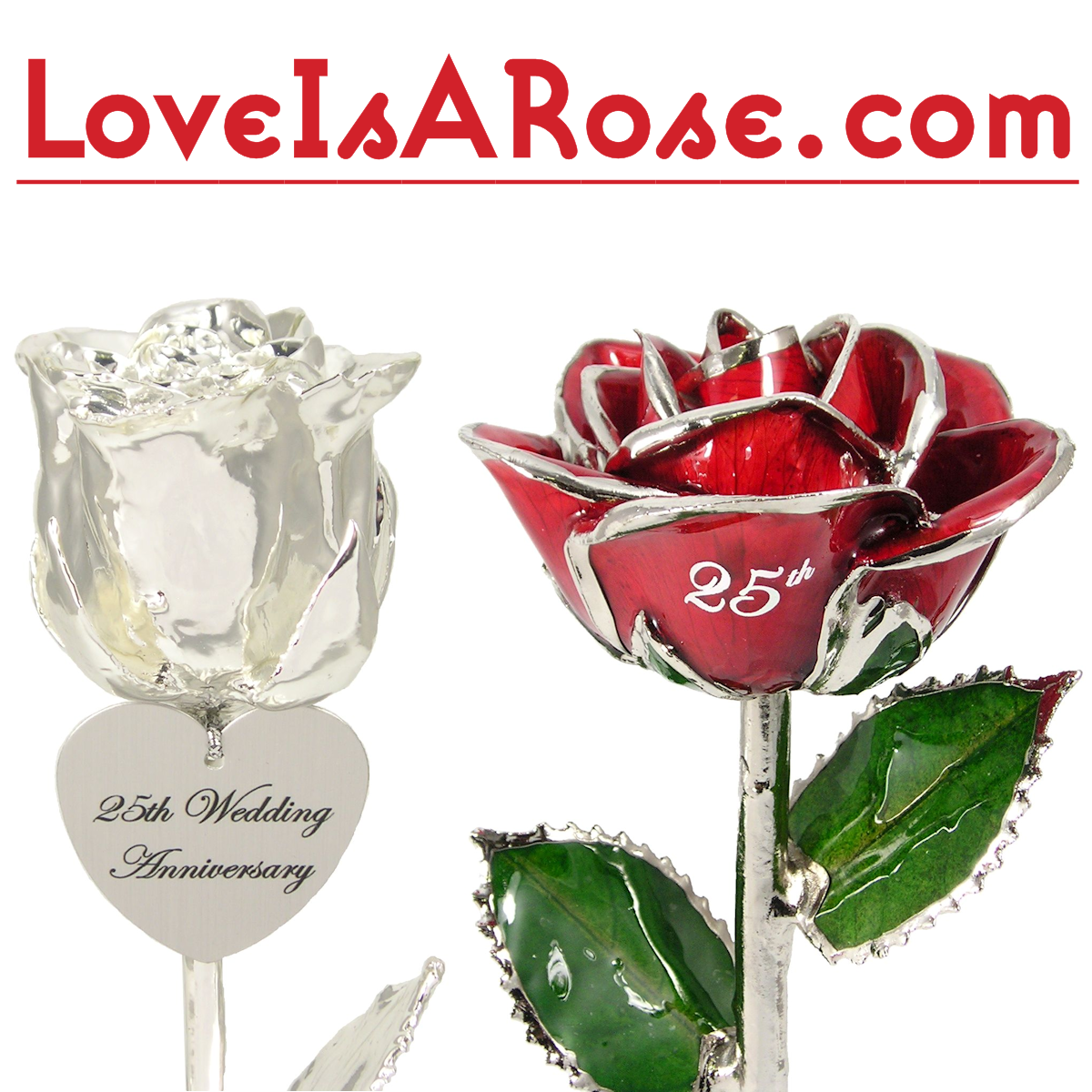 1st First 10th 25th Silver 30th 40th Ruby Crystal Red Rose Wedding Anniversary Gifts Couples Anniversary Gifts for Boyfriend Husband Girlfriend PERSONALISED Anniversary Gifts for Wife