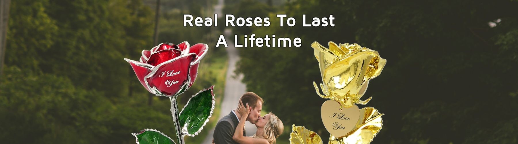 Personalized Gold Roses Anniversary Gifts Love Is A Rose