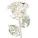 Fully Silver Dipped Rose